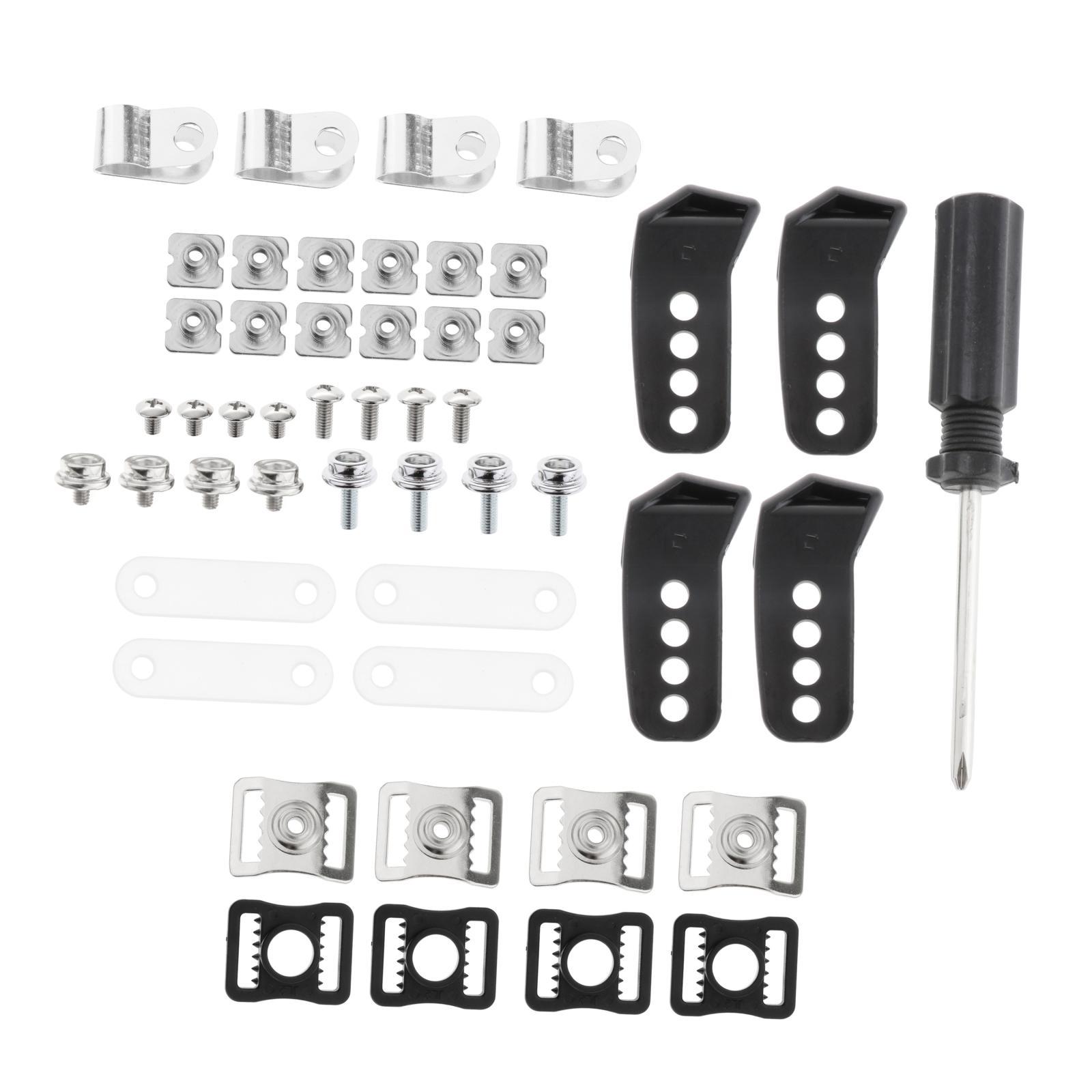 35Pcs Football Helmet Repair Kit Nuts Football Visor Kit for Baseball