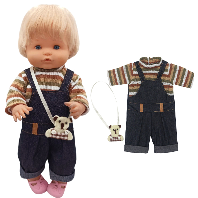 17" Reborn Baby Puppenkleidung Socken 40 cm Nenuco Kleidung Ropa Y Su Hermanita Spielzeug trägt Zubehör – Detail 39