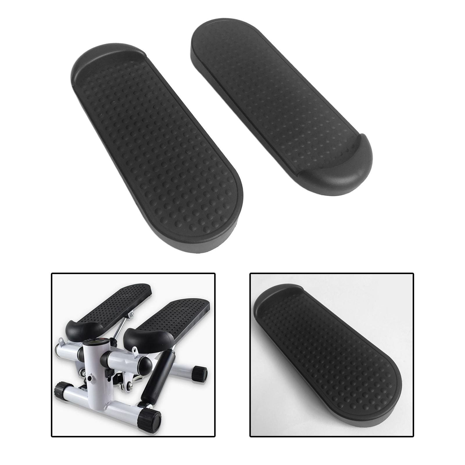 2Pcs Under Desk Elliptical Foot Pedals Leg Training Pedals Fitness Household Stair Stepper Pedal for Mini Stepper Office Home