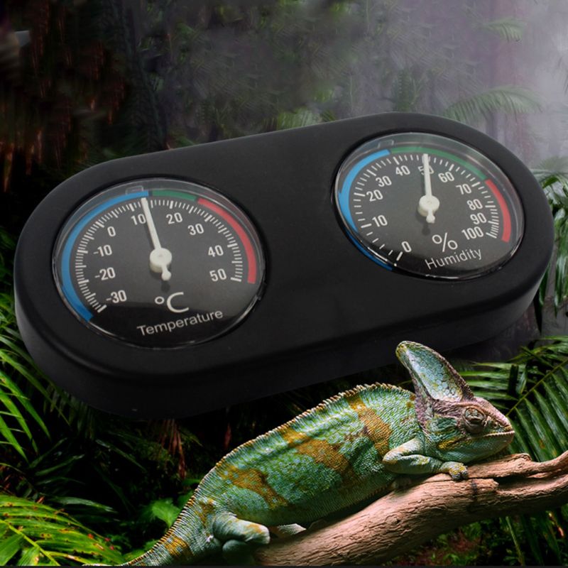 Title 4, Terrarium-Zifferblatt-Thermometer-Hygrometer, T...