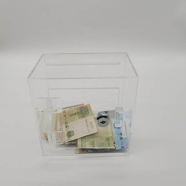 Tirelire Carrée Transparente En Acrylique 12x12x12cm Rose - À Casser Pour Ouvrir Tirelire économie Tirelire Carrée Transparente En Acrylique 12x12x12cm Rose - À Casser Pour Ouvrir Tirelire économie