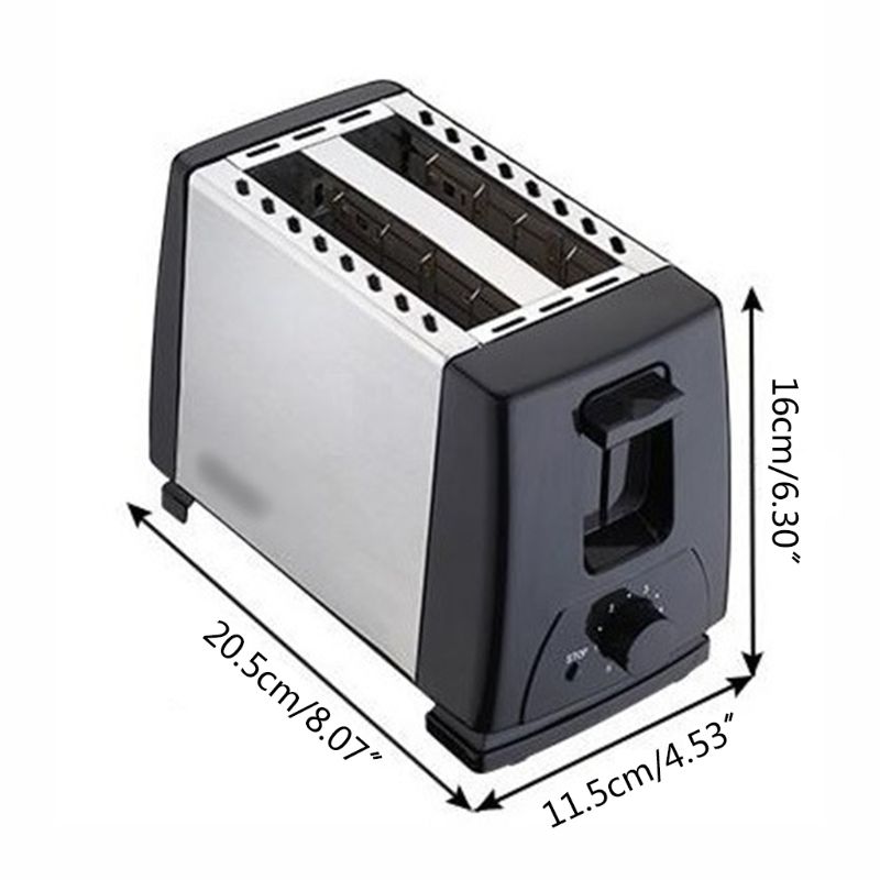 Title 6, CPDD Bread Toaster With Removable Crumb Tray To...