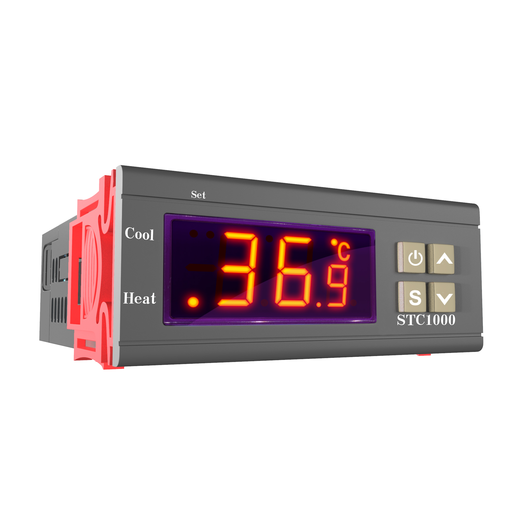 STC1000 LED Digitaler Temperaturregler AC110-220V Relais-Temperaturregler-Thermostat mit NTC-Sensor für Heizung, Gefrierschrank, Kühlschrank – Detail 15