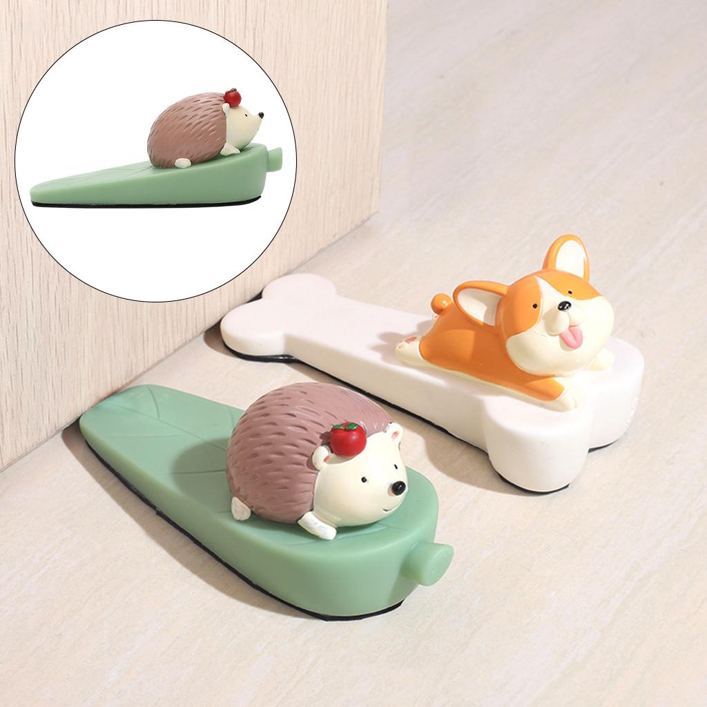 PVC Door Stopper Protection Finger Protectors Animal Shape Door Stop Wedge Door Holder Anti Slip for Baby Doors