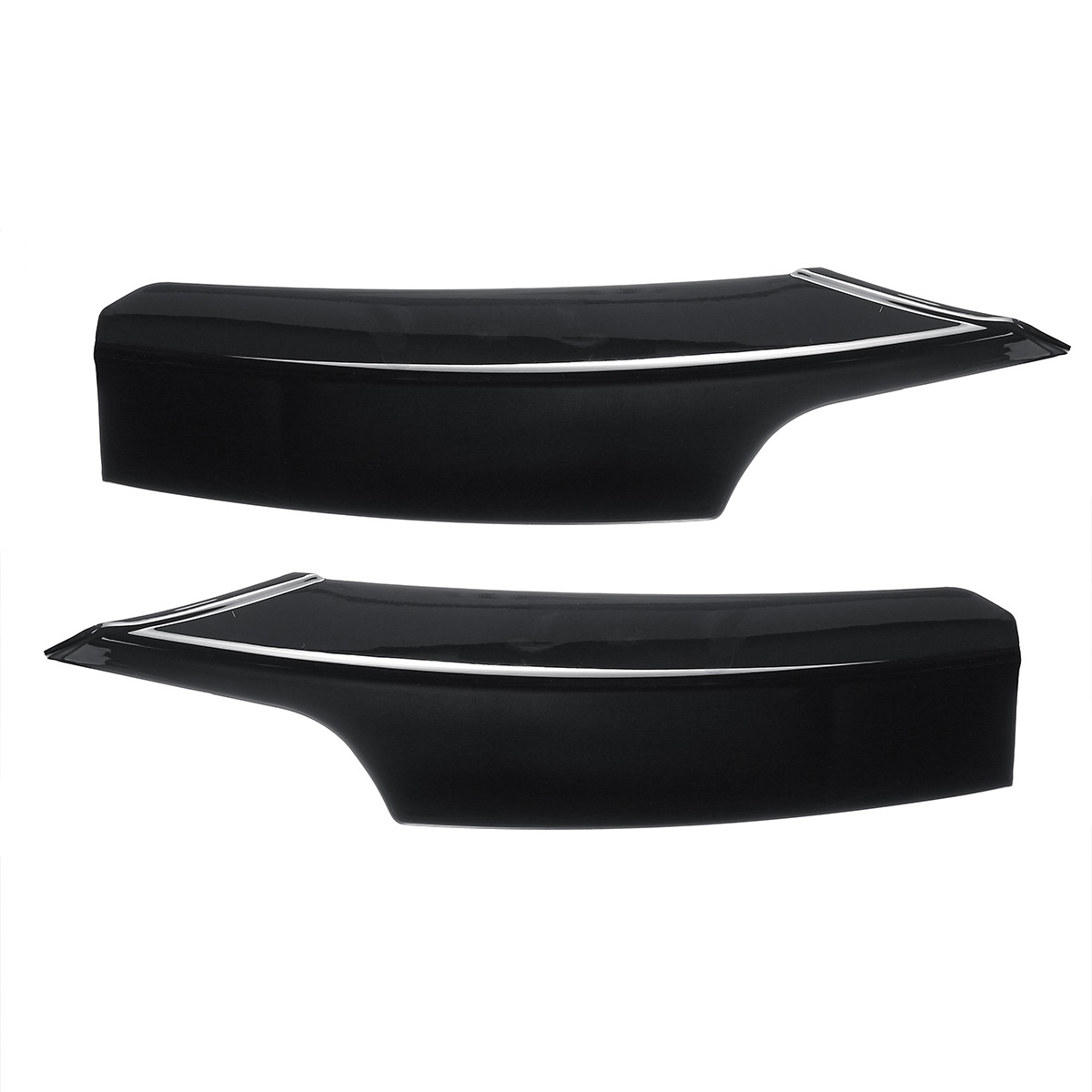 Paar Nebel Licht Lampe Augenbraue Rahmen Abdeckung Für BMW F30 F31 F35 M Sport 2012-2019 Auto Frontschürze lip Splitter Canards Spoiler – Detail 5