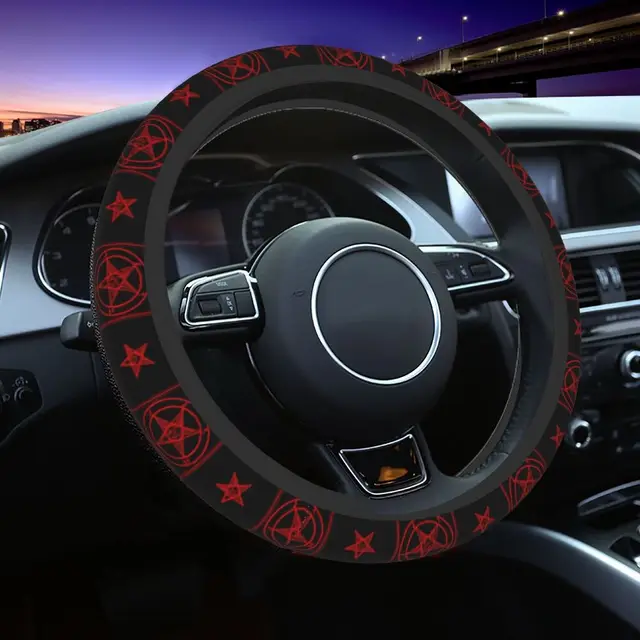 Steering Wheel Cover Leather Type [Louis Vuitton]