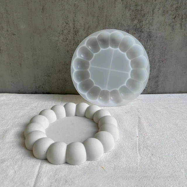 Concrete Oval Mold Ashtray Coaster Square Flexible Silicone Tray Mold Epoxy  DIY ResinCraft Clay Resin Molds Plaster Mold Tool - Price history & Review, AliExpress Seller - Midi House Store