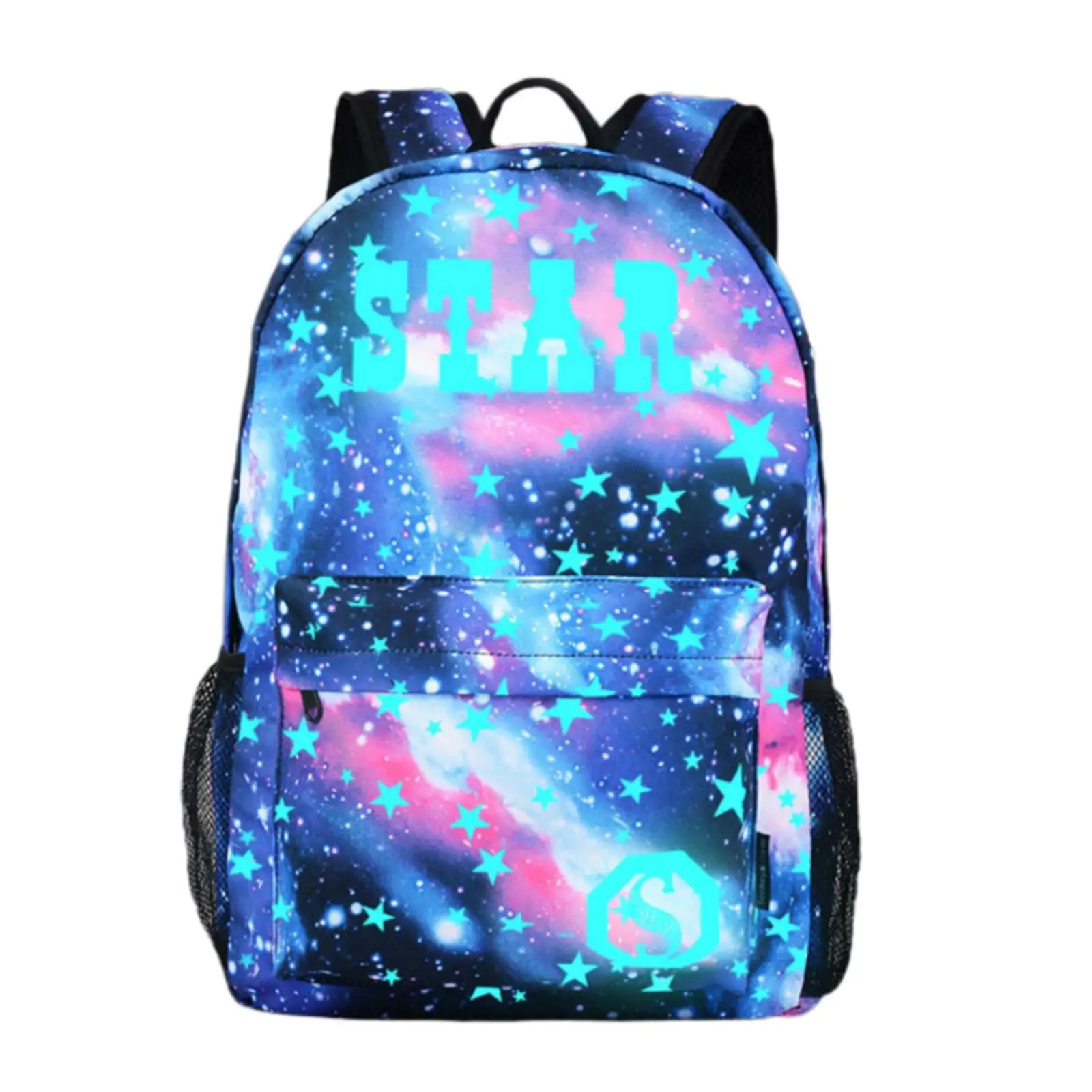 Kids Luminous School Backpack Shoulder Bag Rucksack with USB Charging Port
