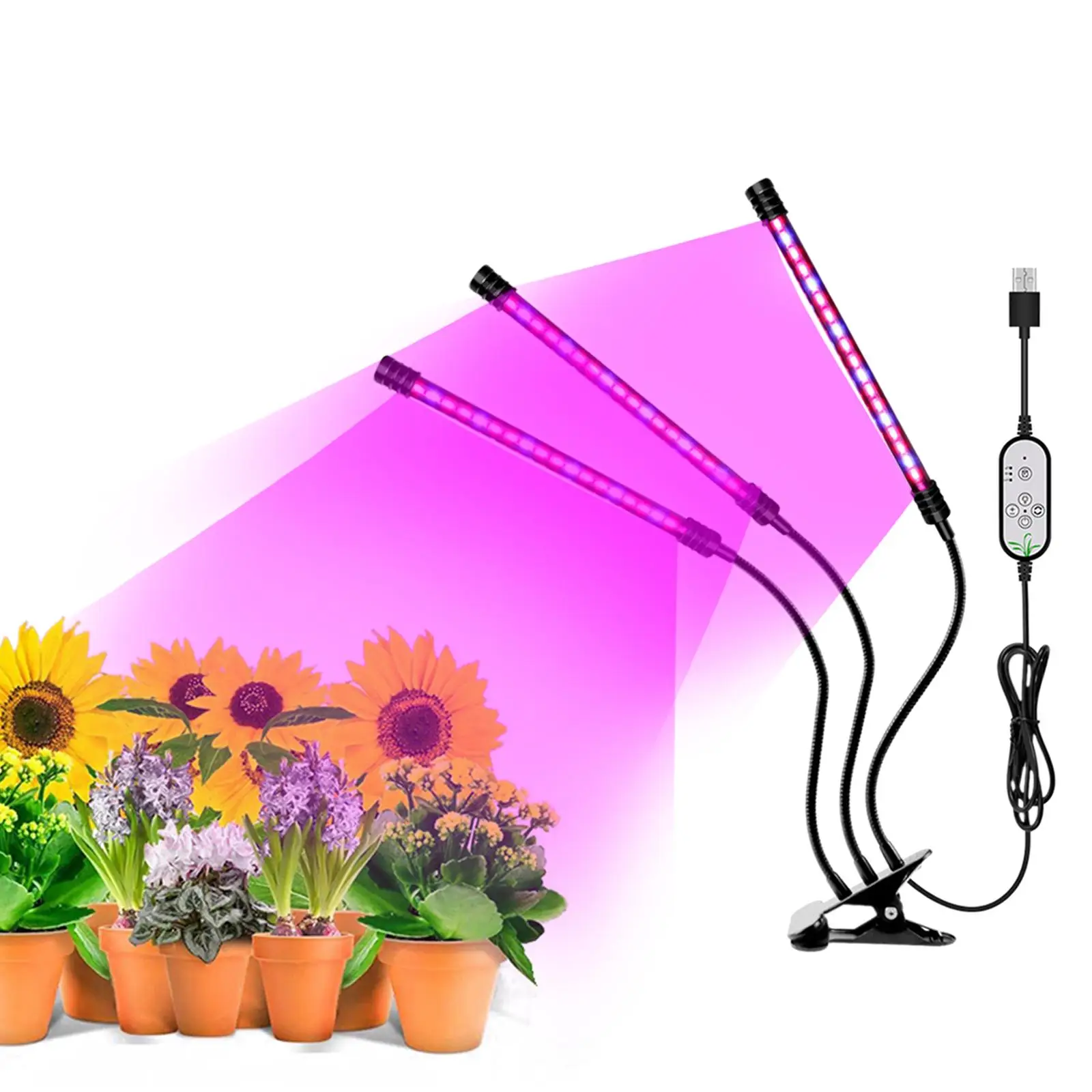 5V USB  Lamp Grow  Full  Light Plant Growing Lamp for Flower Grow 
