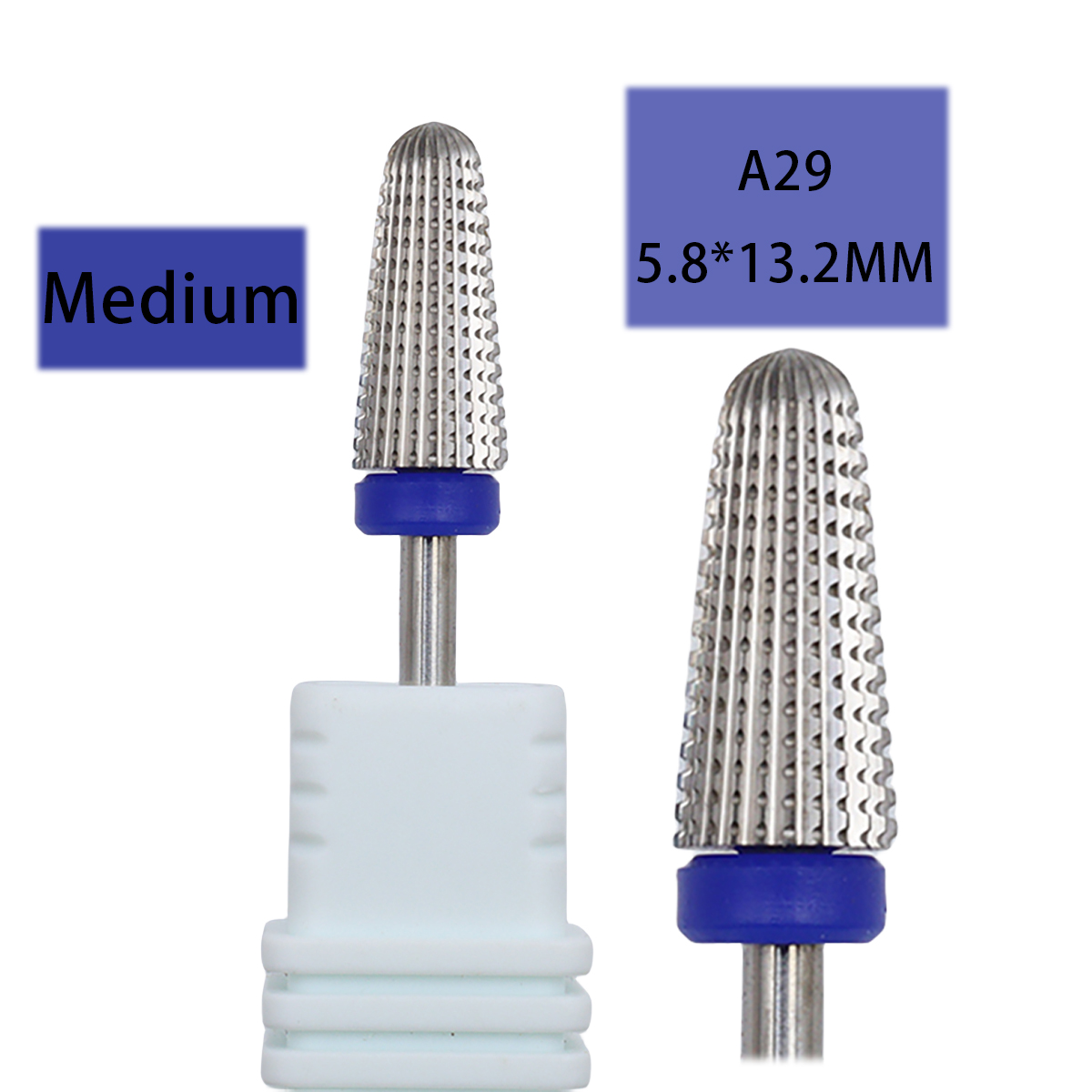 Best of 1pcs 60 Types Tungsten Carbide Nail Drill Bit Electric Nail Mills Cutter For Manicure Machine Nail Files Accessories Reviews & Tips - Image 5