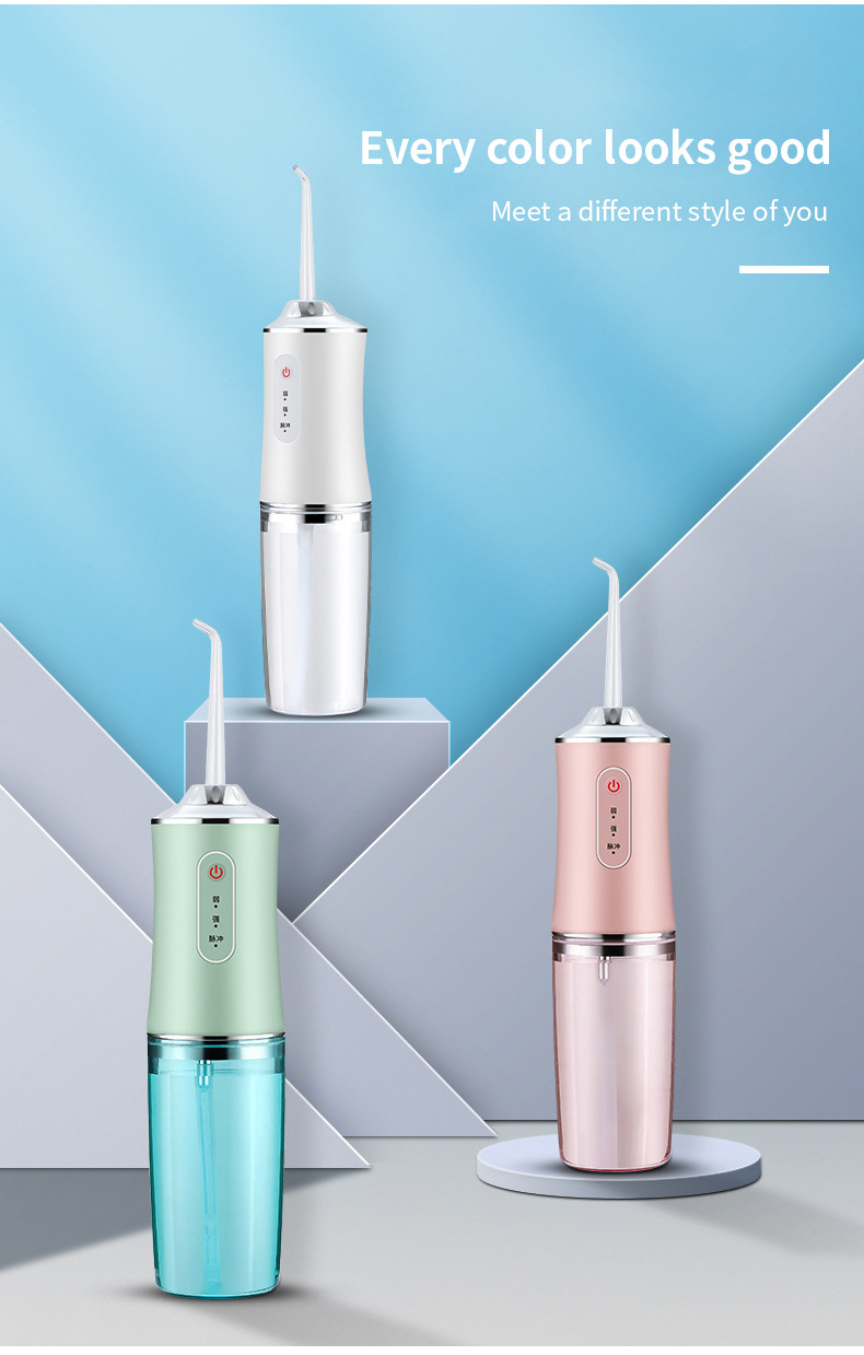 Title 45, LISM Oral Irrigator USB Rechargeable Water Flos...