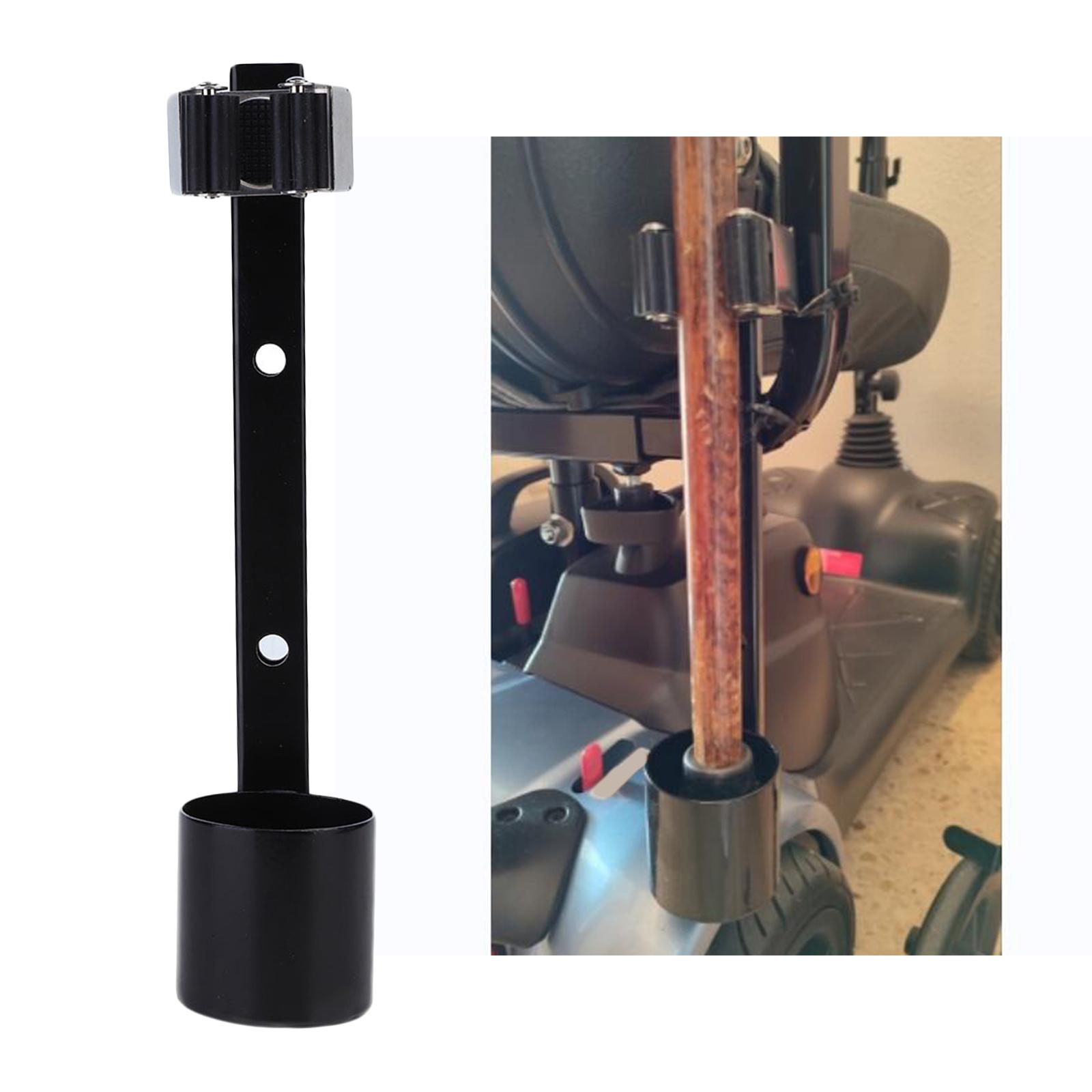 Crutch Holder Accessory  Holder for Rollators Mobility Scooter