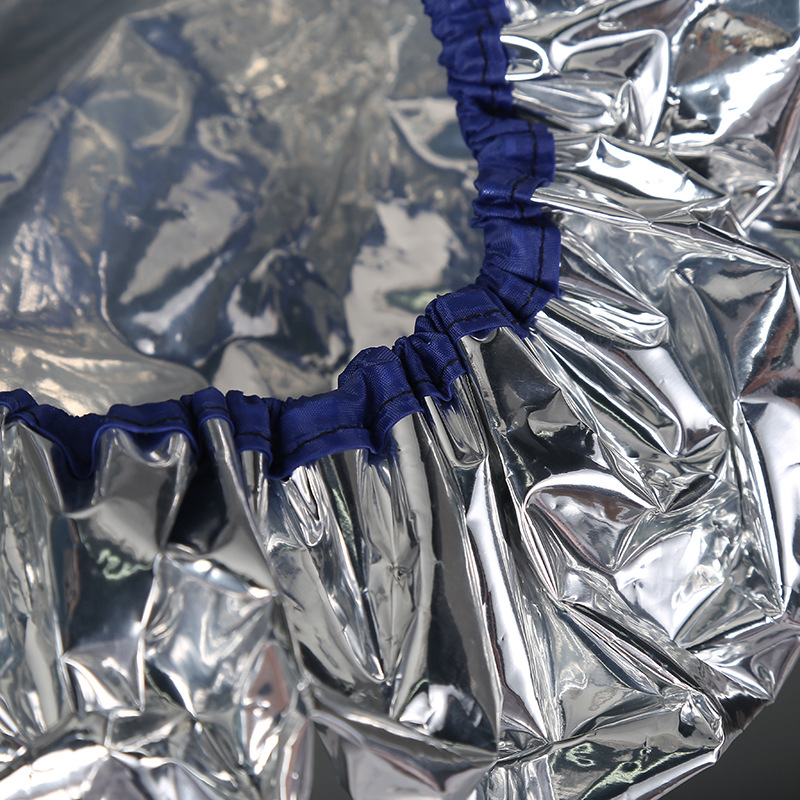 Description Picture 2 of itemLadies shower cap thermal insulation aluminum foil hat stretch shower cap hair salon hair dyeing cap hair dyeing tools