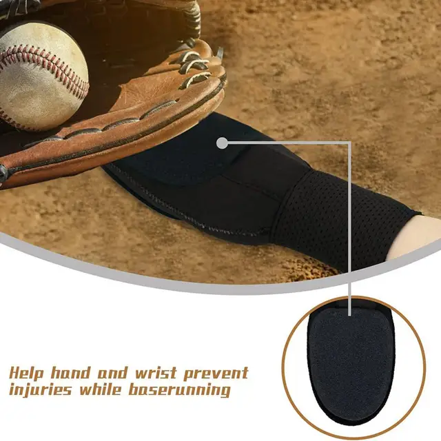 1pc Protective Baseball Sliding Mitt - Softball Base Hand Glove with Wrist  Support for Running and Injury Prevention