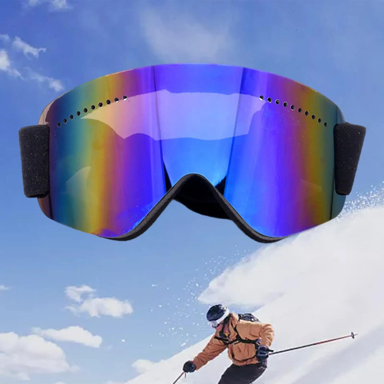 ski goggles UV400 anti-fog big ski mask glasses skiing snow men women snowboard goggles