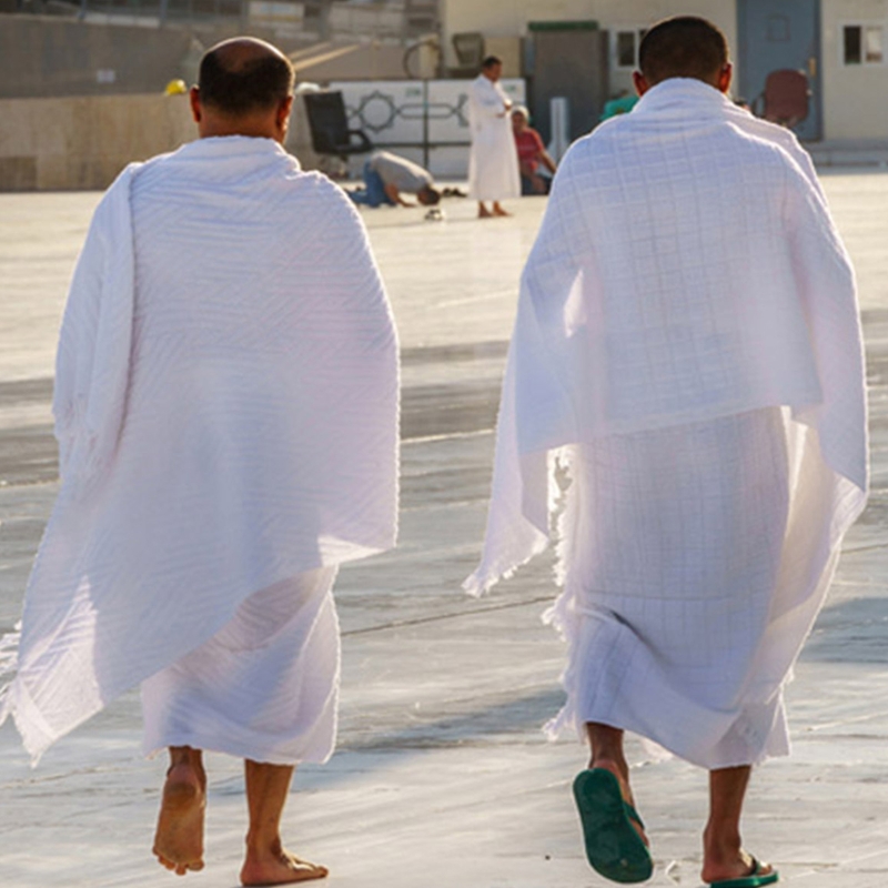 Ihram Ehram Ahram for Men for Hajj and Umrah - 2 Towels