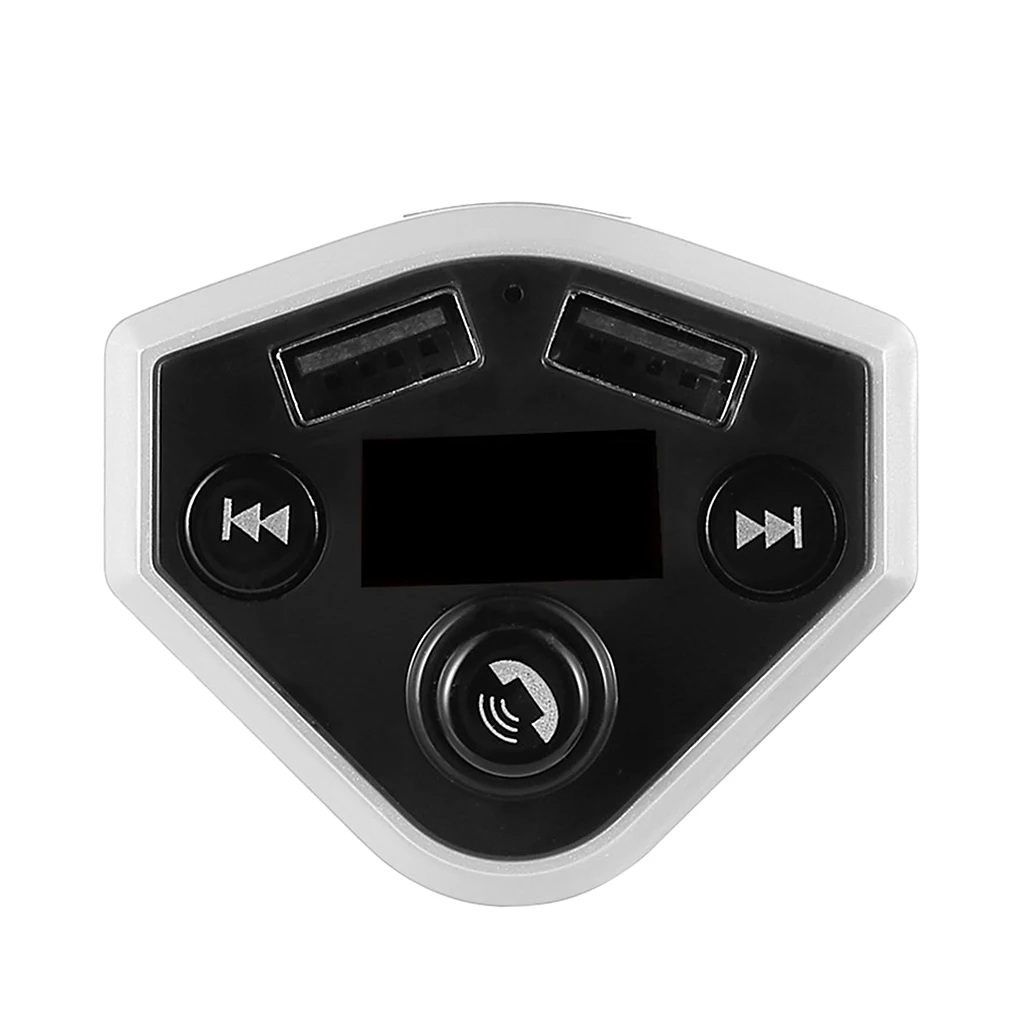 Bluetooth FM Transmitter Handsfree MP3 -Port USB Charger