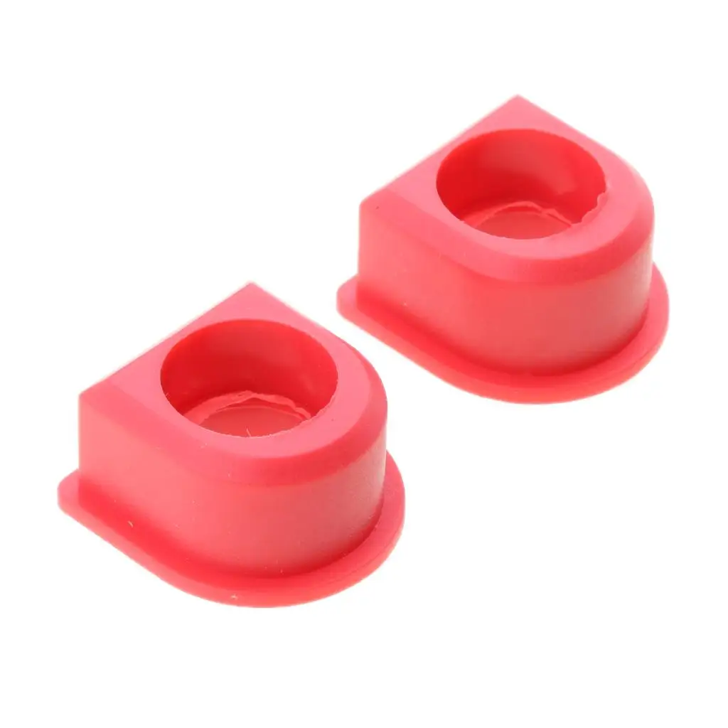 2 Pieces Battery Quick Connect/Disconnect Wire Harness Plug Waterproof Cap Red