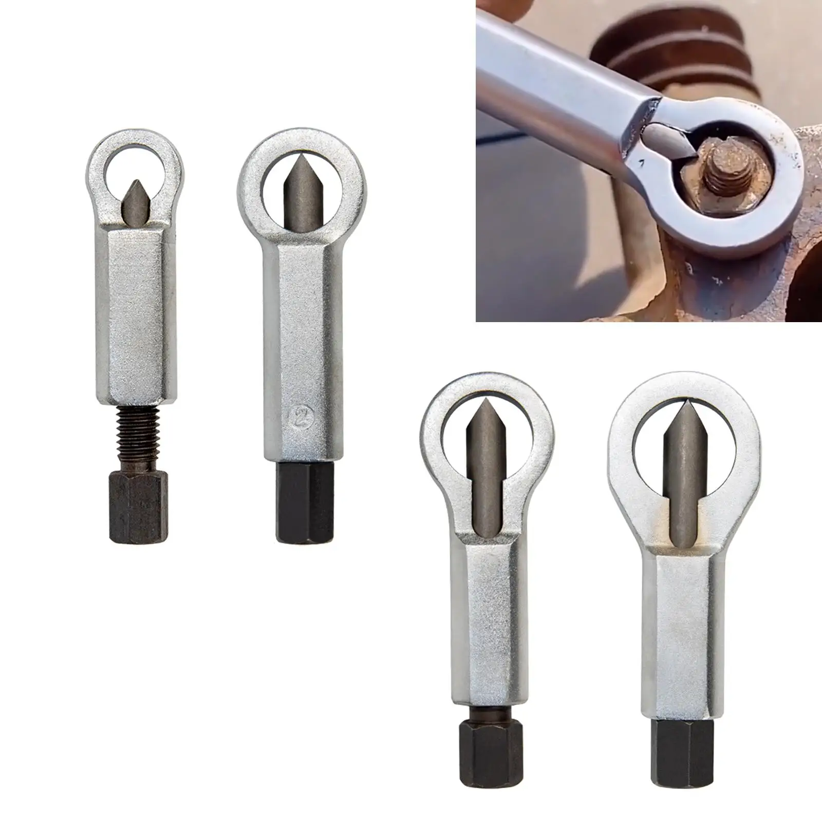 Universal Nut Remover Remover Splitting Nut Splitter Broken Damaged Nut Removal Splitting Tools for Home Removing Broken