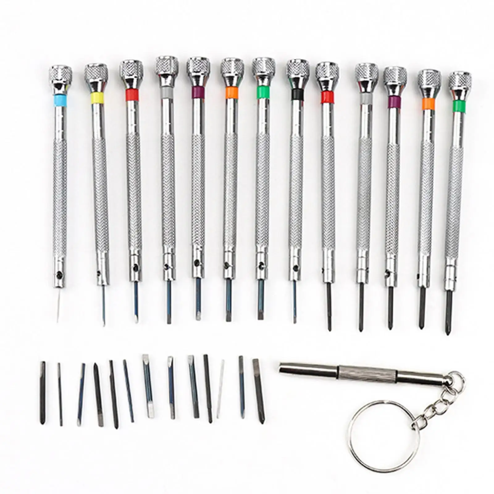 13 Pieces Watch Repair Screwdriver Set Premium Mini Watchmaker Home Sturdy for Watch Electronices Laptop Jewelers Repair Parts