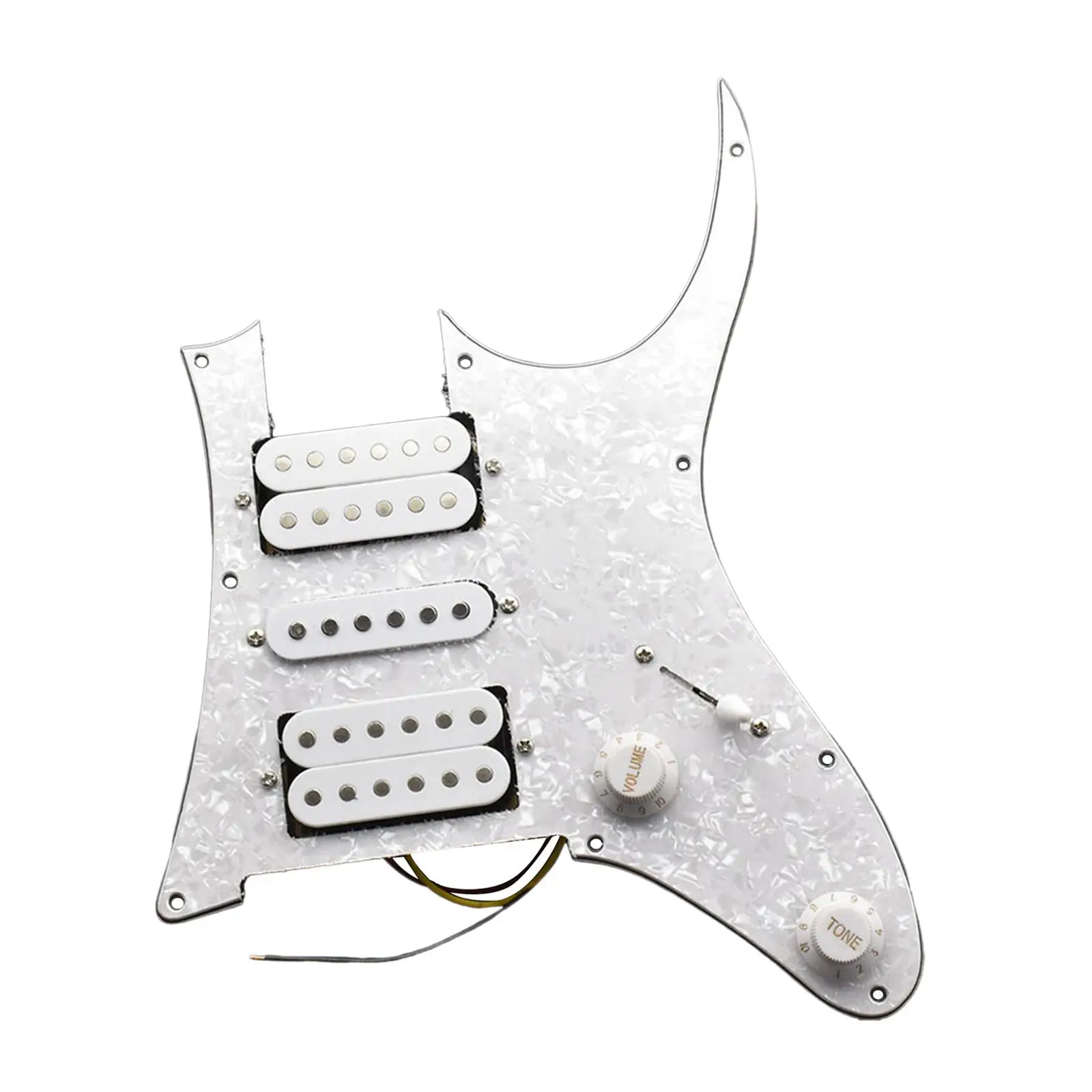 Pickguard Pickups Pickguard Assembly Guitar Replacement Guitar Accessories Durable Humbucker Guitar Guard Plate for Replacement