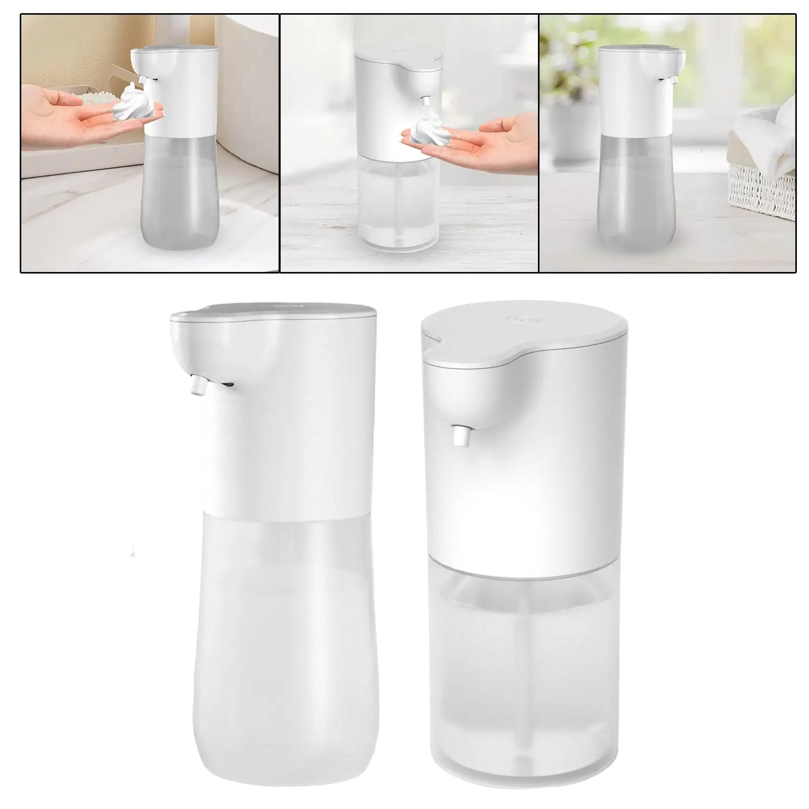 Four Gear Switch Automatic Soap Dispensers Hand Wash Waterproof Foaming Touchless Soap Dispensers for Washroom Countertop Kids