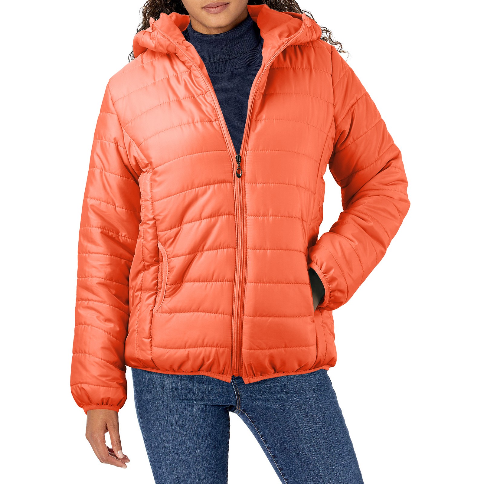 jaquetas com capuz, puffer acolchoado ultraleve, casaco