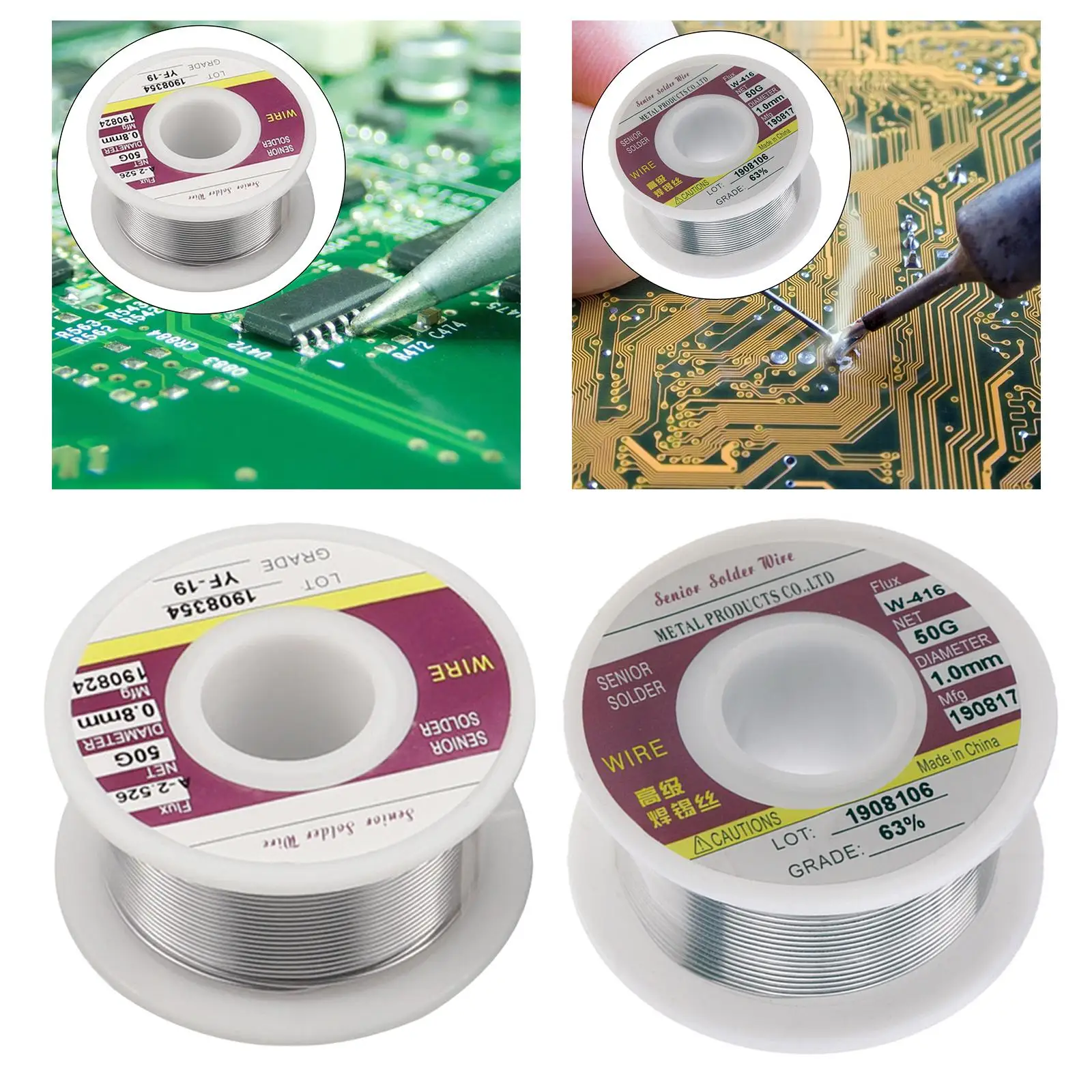Core Wire Easy to Use Repairing Tools Portable Multifunctional Solder Tin Wire for Computers Repair Electronics Components