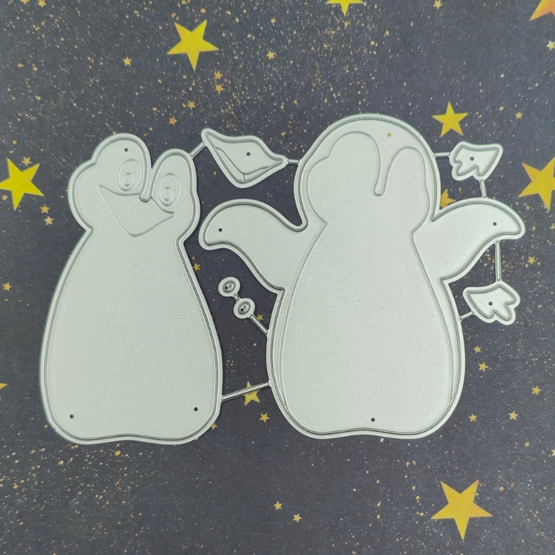 Description Picture 5 of itemPenguin Metal Cutting Dies Photo Album Decoration Accessories DIY Crafts for Journal Diary Decoration Supplies