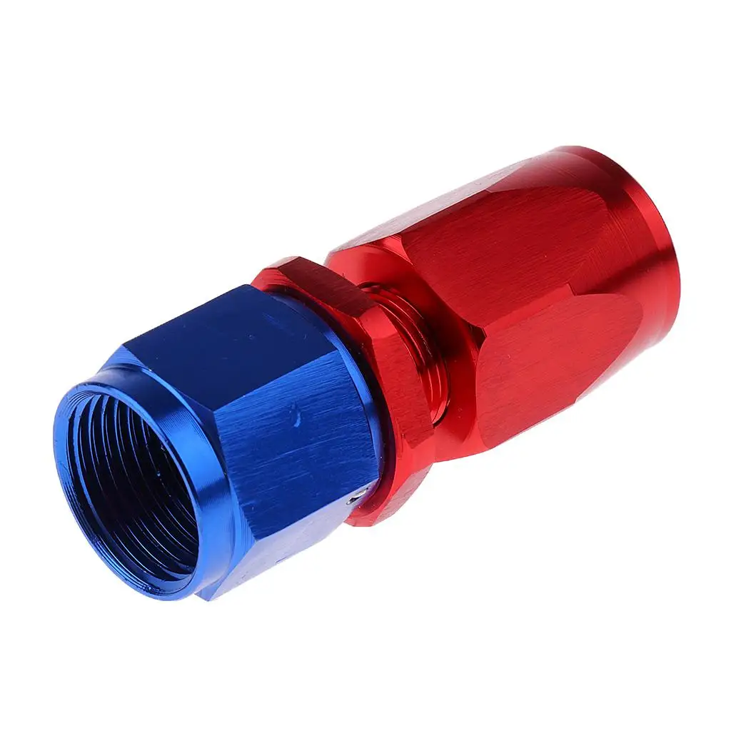 Universal AN-8 Straight Fuel Oil  Fitting Aluminum Hose End Adaptor