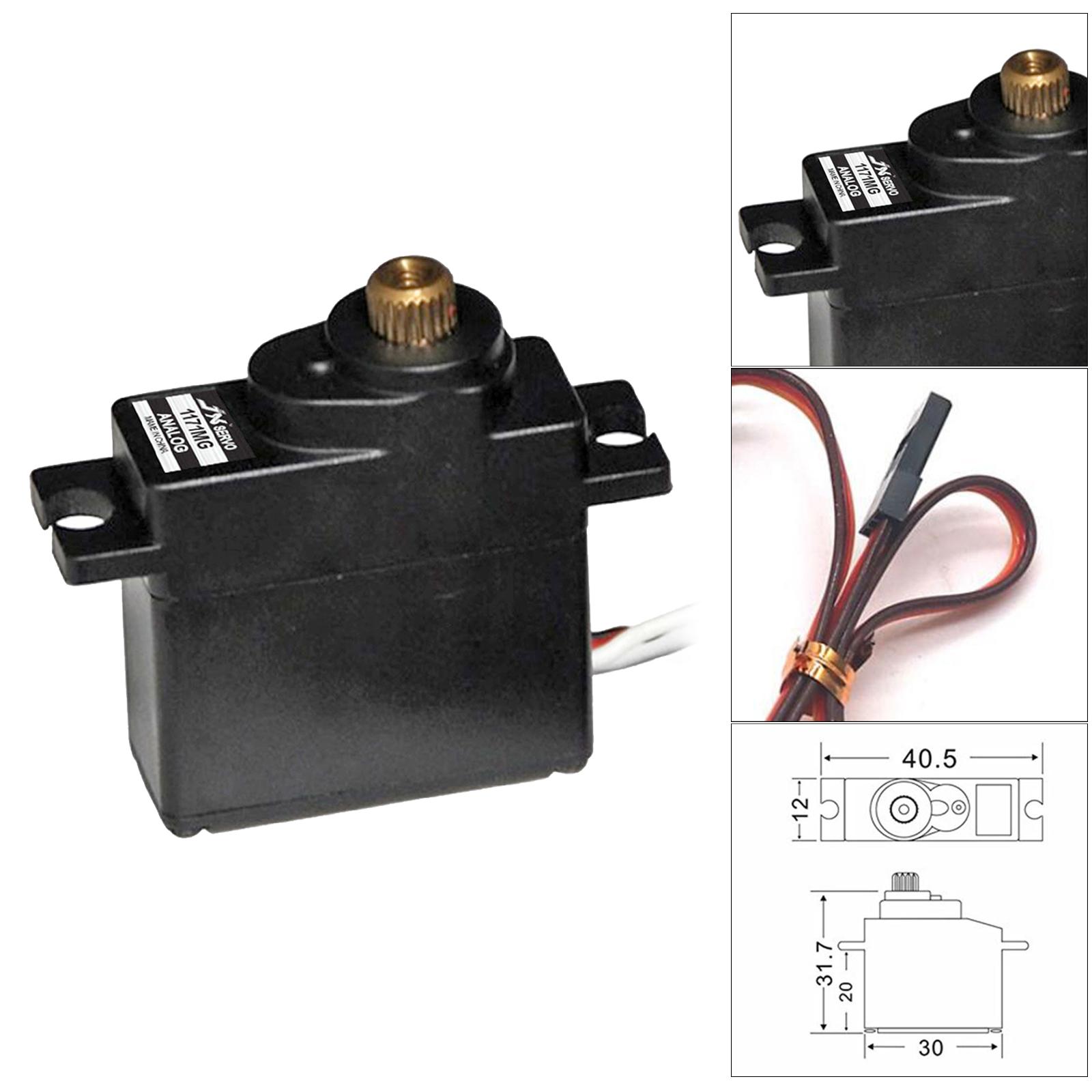 Upgraded PS-1171MG Mini Metal Gear Analog Servo 3.5Kg for RC Car Helicopter