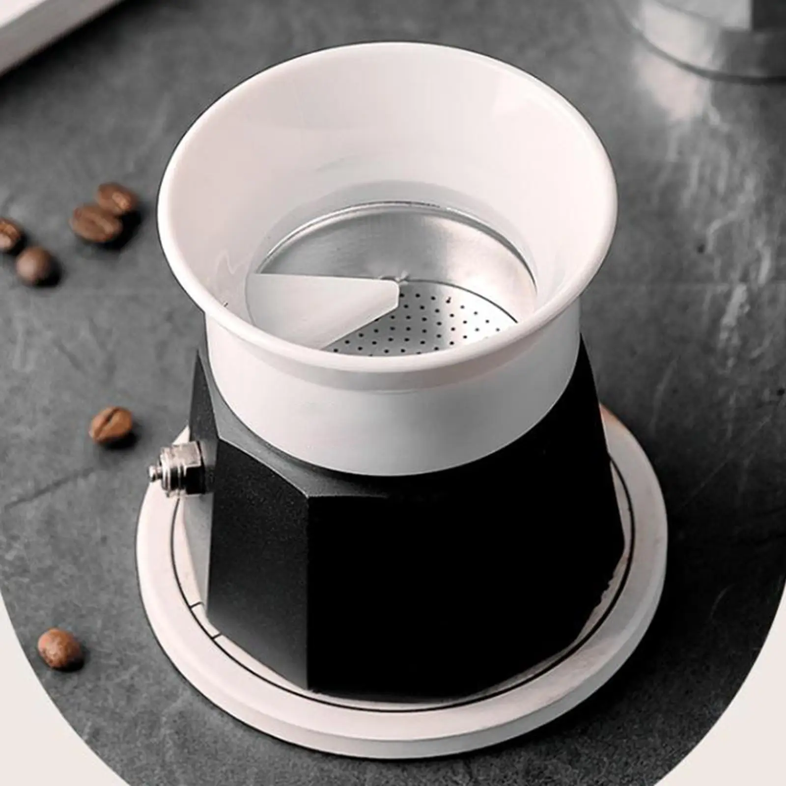 Coffee Dosing Ring Accessory Coffee Ware Replaces for Home Espresso Pot