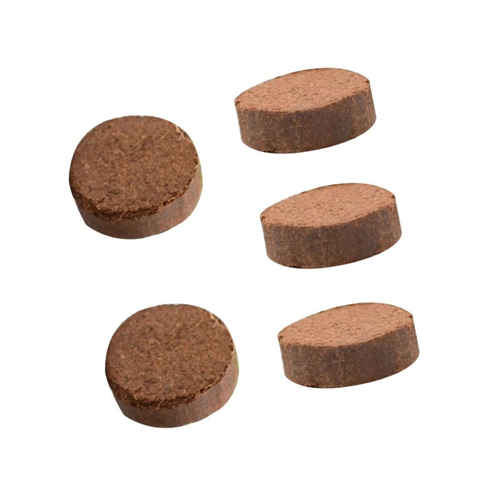 5 Pieces Coconut Pith Block Coconut Coir Starting Mix Compressed Base Garden Soil for Backyard Garden Home Farm Indoor