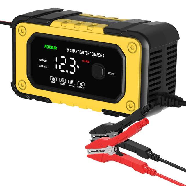 Smart Car Battery Charger Trickle Charger for Agricultural Vehicles Van AliExpress