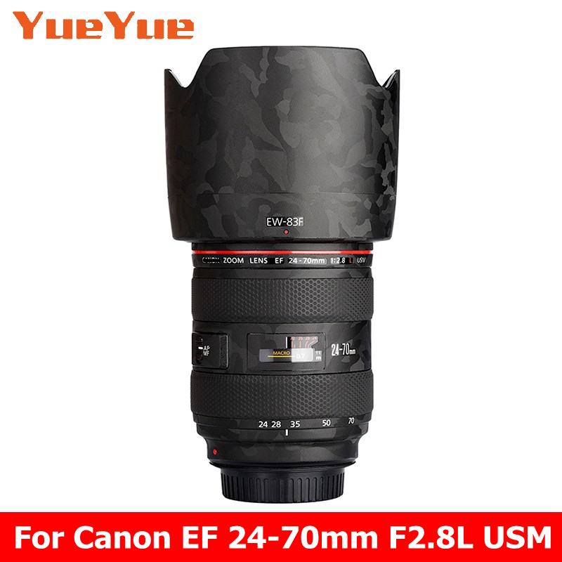 For Canon EF 24-70mm F2.8L USM Decal Skin Vinyl Wrap Film Camera Lens Body  Protective Sticker Coat EF 24-70 2.8 F2.8 F/2.8 L - AliExpress