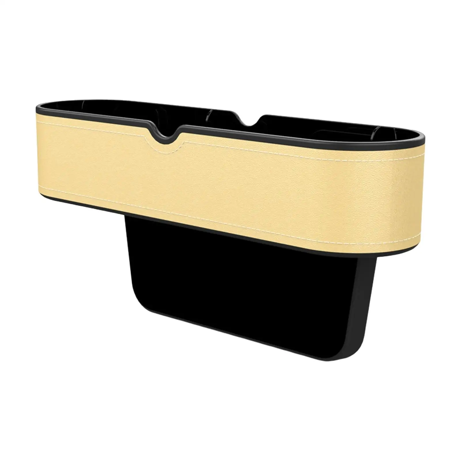 Universal seat Filler Organizer, Console Side Organizer, Front Seat Console pocket, Front Seat Box for Sunglasses Phones Keys