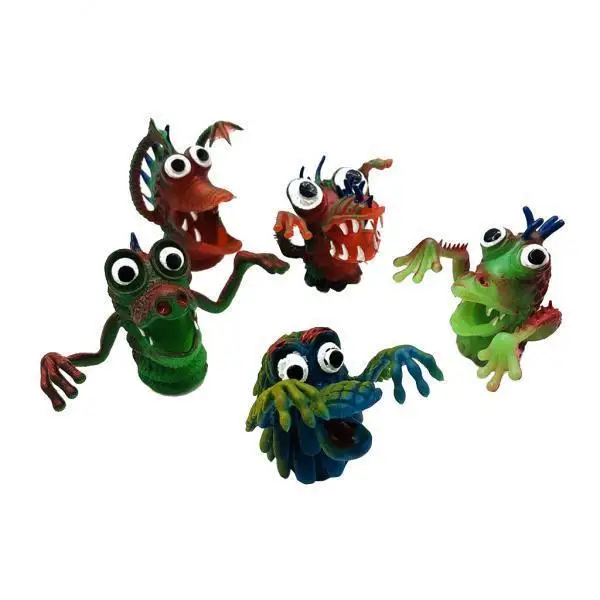2X 5Pcs Baby Kids Finger Animal Educational Story Toys Puppets Monsters