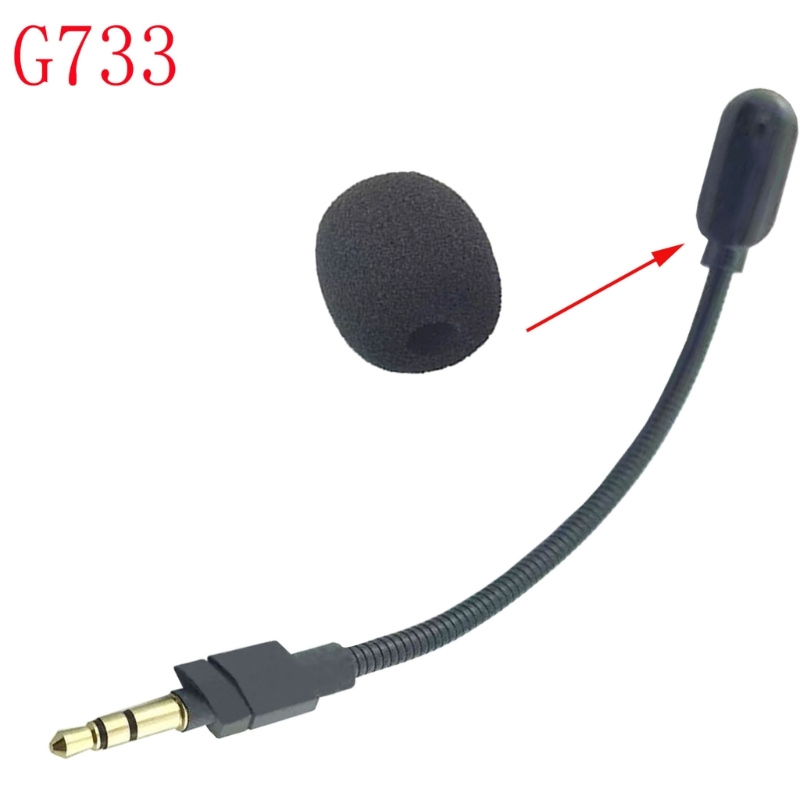 Title 4, 3.5mm Detachable Microphone For Logitech G733 L...