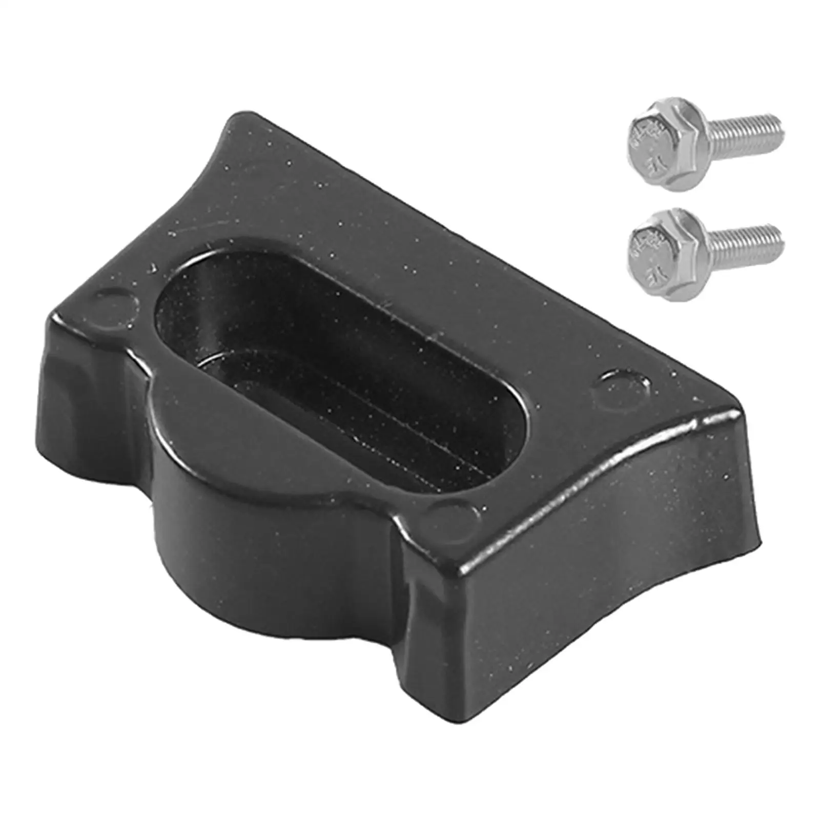 Car Tailgate Latch Stop Bumper, with Screws, Rear Stopper Limit Block for  JL 18-21 Avoid Tailgate Sinking Black