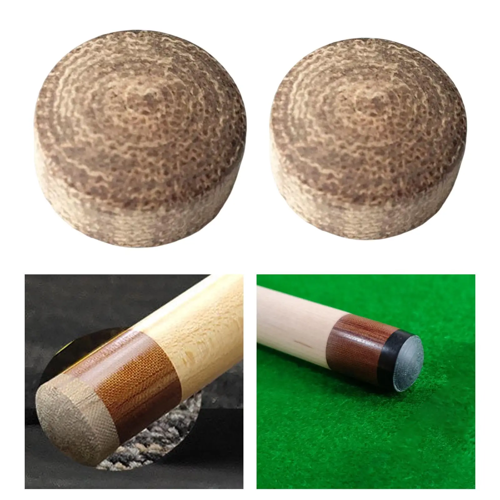 1PC Pool Cue Tip Stick Tip Replacement Repair Wood for Pool Cue Accessory