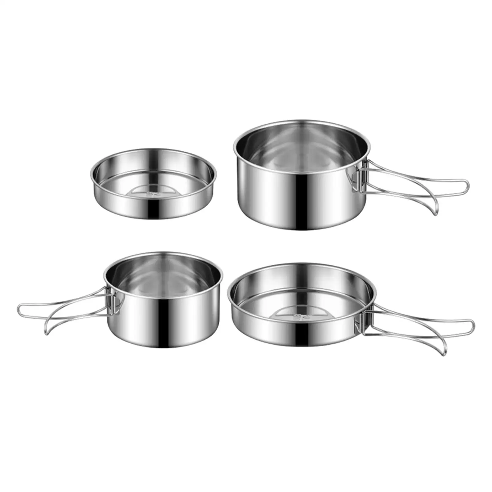 Outdoor Cooking Stockpot Compact Saucepan Kitchen Cooking Pot Camping Cookware for Hiking Camping Backpacking Outdoor Restaurant