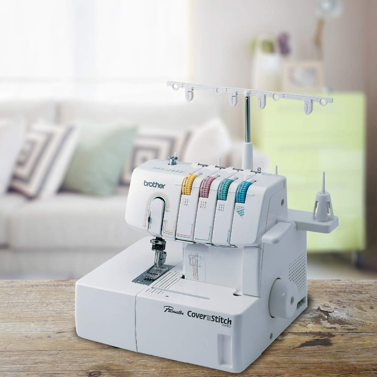 Title 3, Brother Coverstitch Serger, 2340CV, Sturdy Meta...