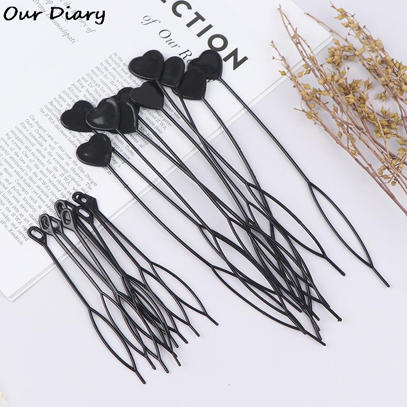 Best of 4pcs Black Topsy Tail Hair Braid Ponytail Maker Hair Styling Tools Ponytail Creator Plastic Loop Hair Accessories Reviews & Tips