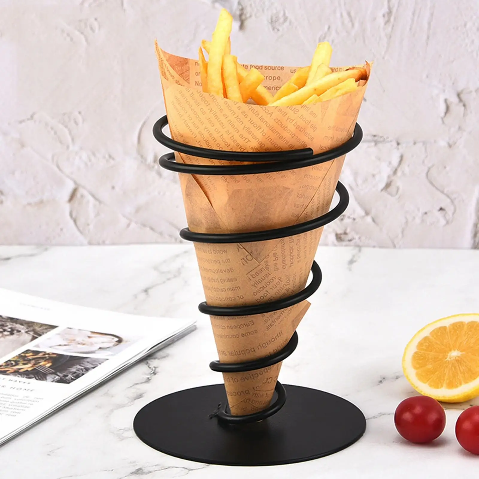 Fry Stand Party Supplies Appetizer Servingware Chips Basket for Buffet Home