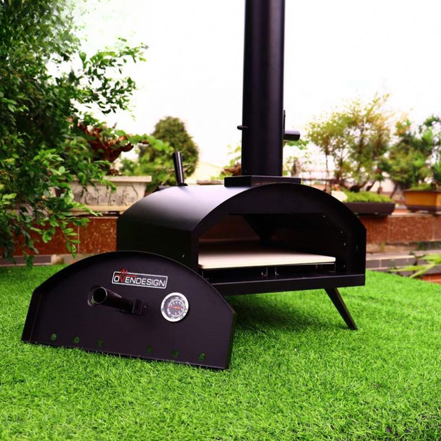 Home Used 13 Inches Pizza Oven Pizza Stove BBQ Grill Wood Gas Pizza Oven  With Handle - AliExpress