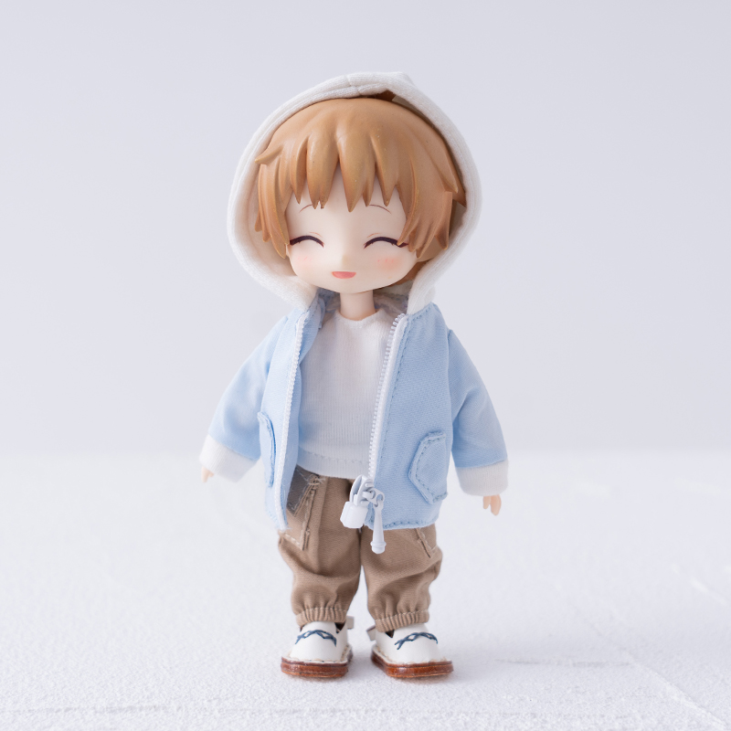 Ob11 Puppenkleidung Obitsu11 Lässige Kapuzenjacke Trenchcoat oder Freizeithose für Gsc, Ymy Body, Ufdoll, P9, 1/12bjd Zubehör – Detail 6