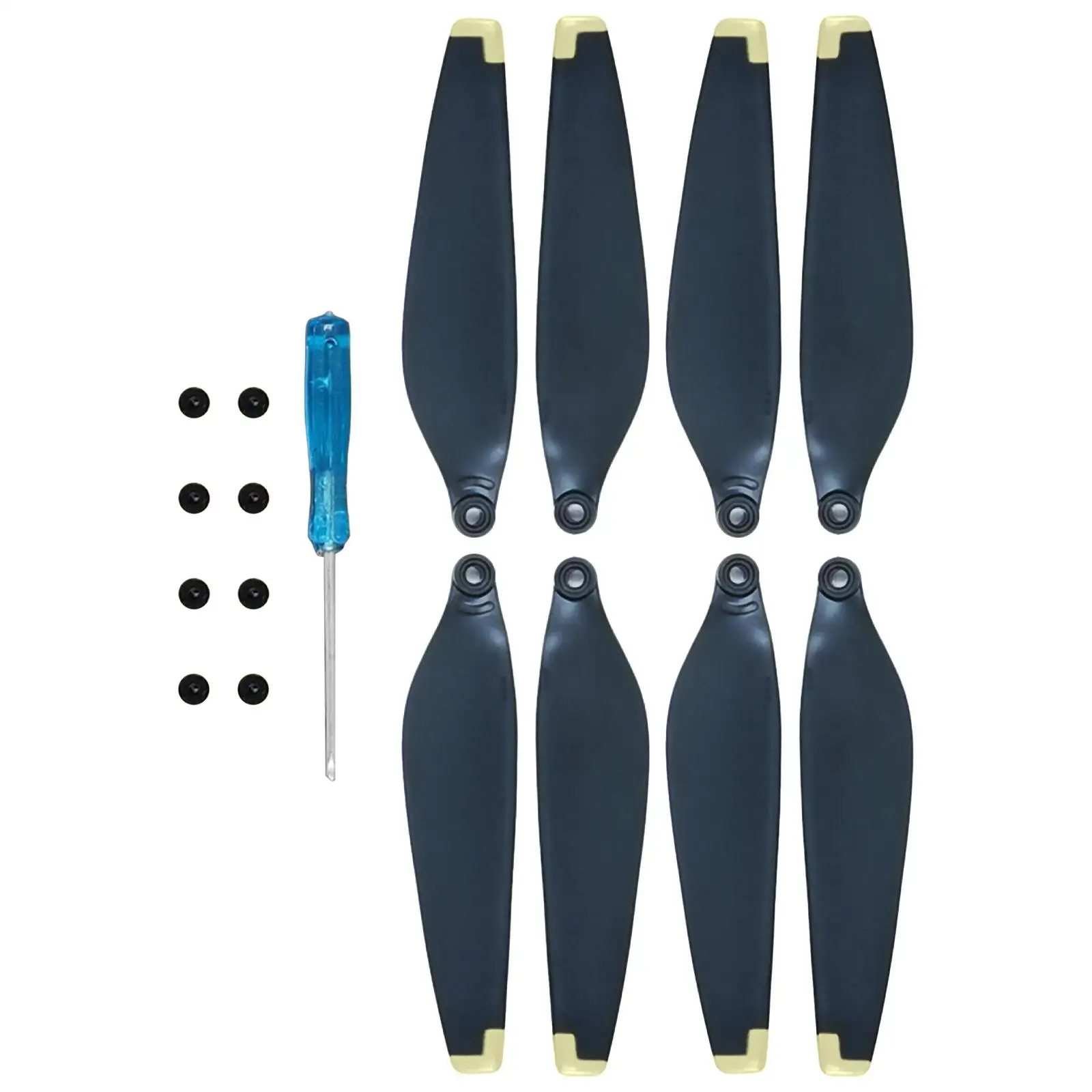 8 Pieces Propeller Wing Fans Upgrade Parts Lightweight Quick Release Blade Props Drone Quadcopter for DJI Mavic Mini Accessories