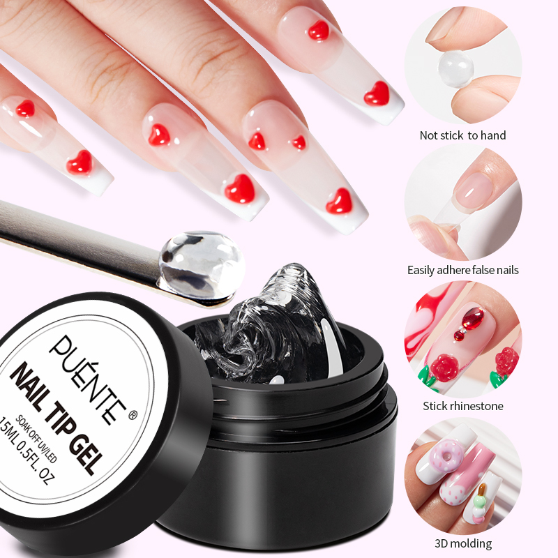 Best of Solid Nail Tip Gel For Quickly Extend Nail 15ml Function Gel Polish Clear 3D Modeling Carve Gel Soak Off UV Nail Gel Varnish Reviews & Tips