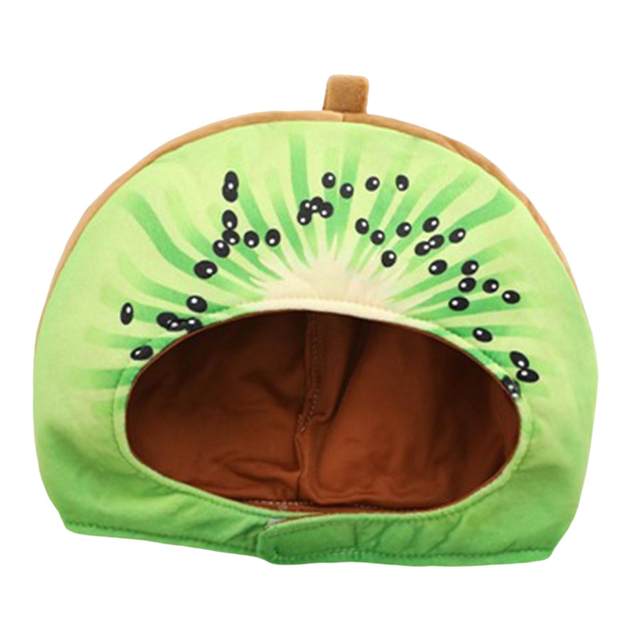 Women Men Headwear Headgear Photo Props Costume Accessories Plush Fruit Hat Headband for Cosplay Masquerade Easter