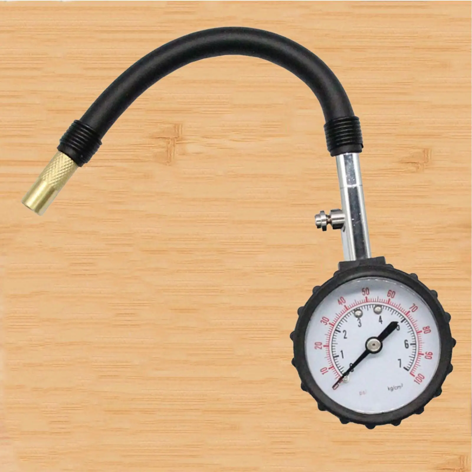 0-100PSI Car Motorcycle Mechanical Tire Tyre Pressure Dial Meter 55mm Providing Internal Parts